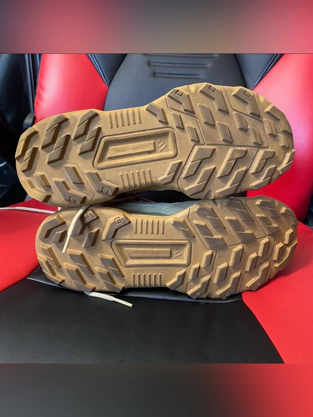 adidas Terrex Men’s Tan and Brown Hiking Boots
